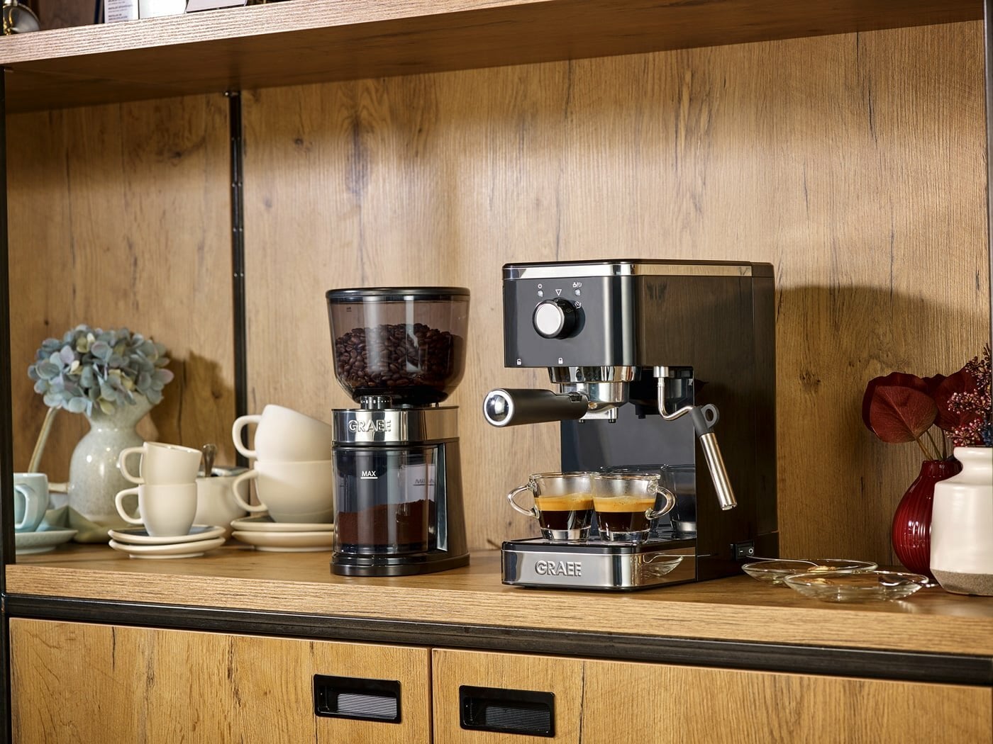 Graef Espressomaskine/Kværn, Sort